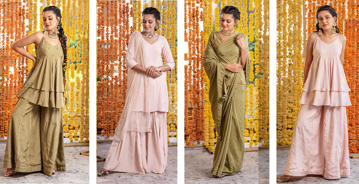 Trendy Outfit Ideas to look glam this Diwali