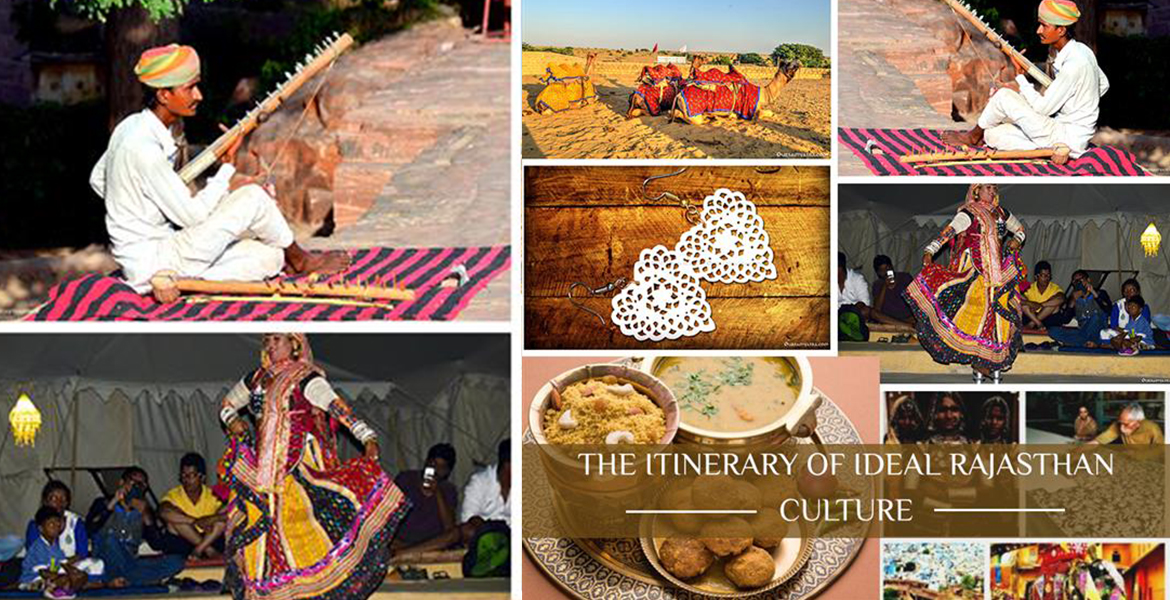 The Itinerary of Ideal Rajasthan Culture