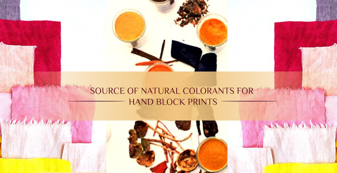 Source of Natural Colorants for Hand Block Prints