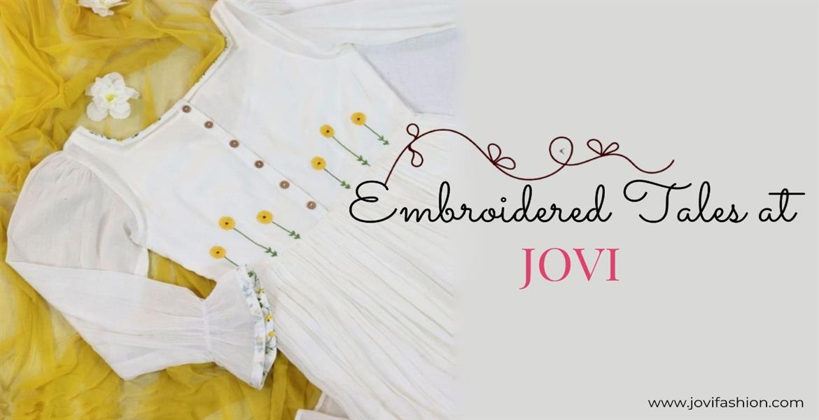 Embroidered tales at JOVI