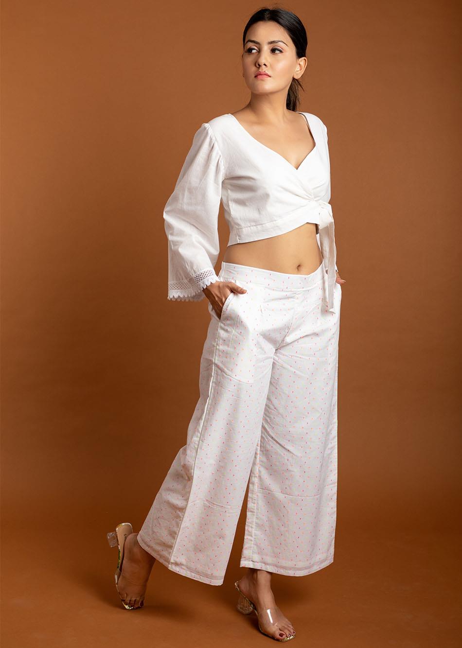 Easy White Pants By Jovi Fashion