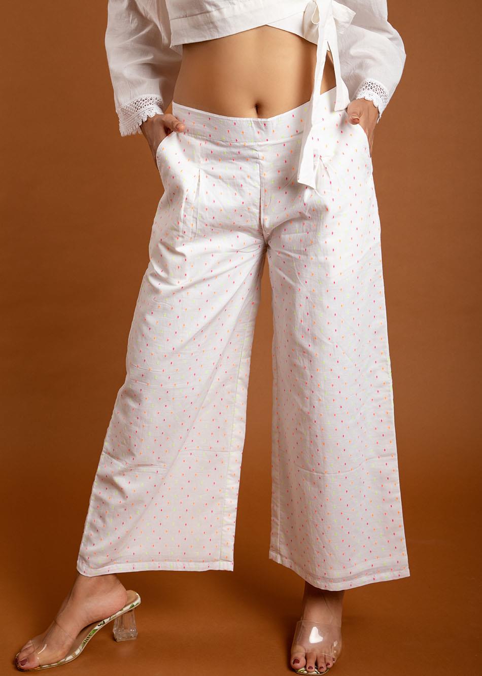EASY WHITE PANTS By Jovi Fashion